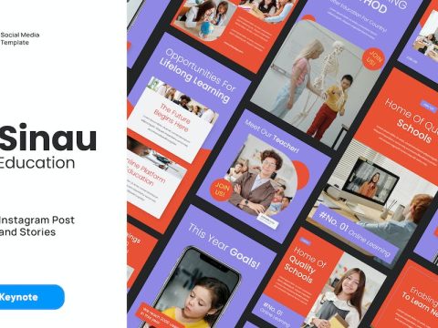 SINAU - Education Instagram Keynote FMBRW6U