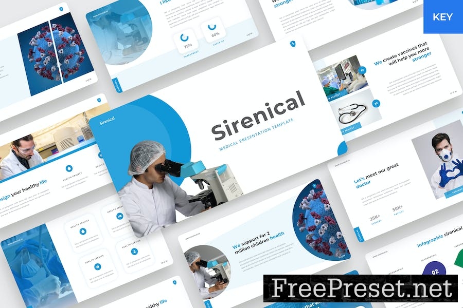 Sirenical - Medical Keynote Template 7RX5CMM