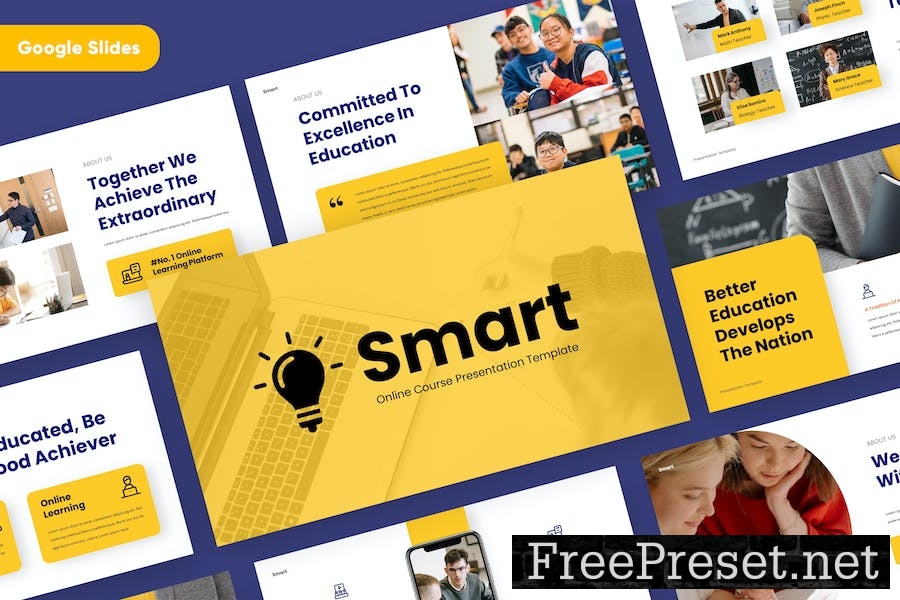 SMART - Education Google Slides Template Q2CD7L2