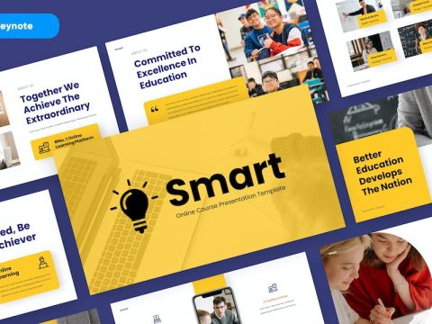 SMART - Education Keynote Template DVESM8N