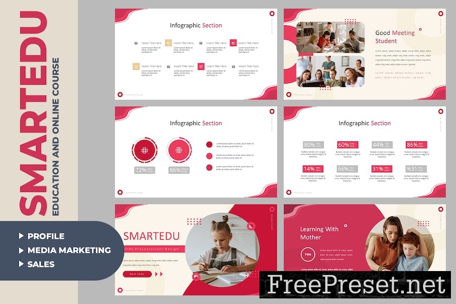 Smartedu - Education & Online Course Presentation 55RH9X5