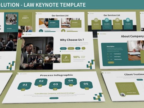 Solution - Law Keynote Template EKVSCJK