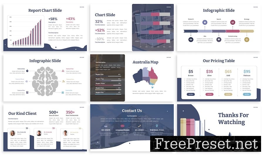 Spatium - Education Powerpoint Template 4RXZKMJ