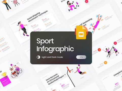 Sport Infographic Google Slides Template J7NADXY