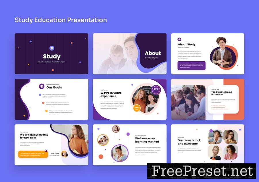 Study - Education PowerPoint Presentation V2RHQ7J