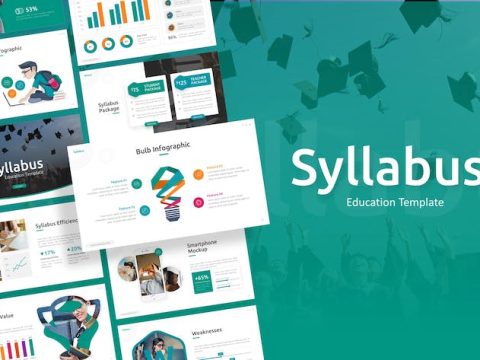 Syllabus - Education Powerpoint Template ZF3U9JR