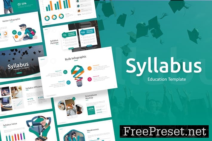 Syllabus - Education Powerpoint Template ZF3U9JR