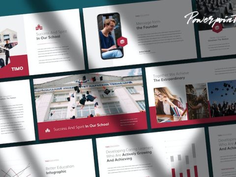 Timo - Education Theme Powerpoint 4QUQB7M