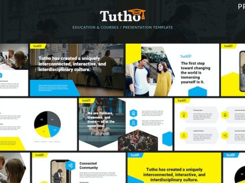 Tutho - Education & Courses Powerpoint ZKEVAHN