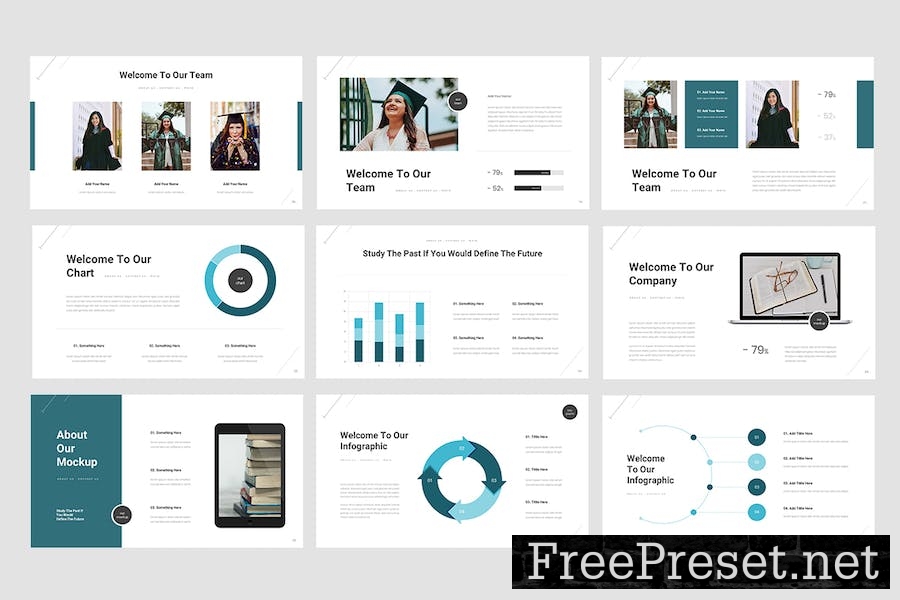 Unisly - University Education Powerpoint Template KBNN9AP