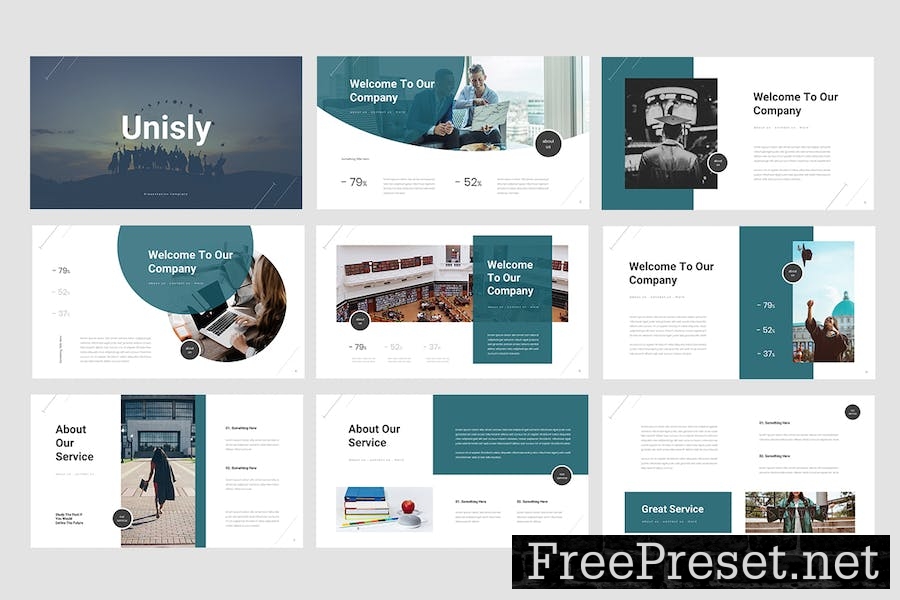 Unisly - University Education Powerpoint Template KBNN9AP