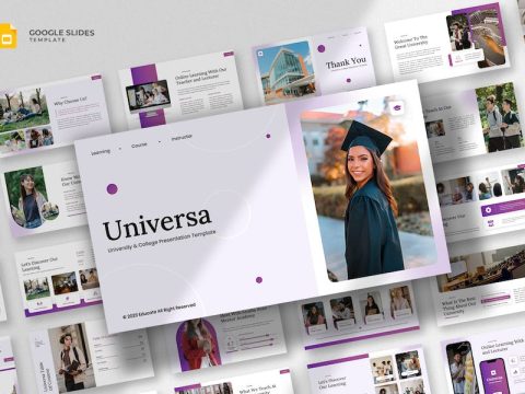 Universa - Education Google Slides Template PDDZJP9