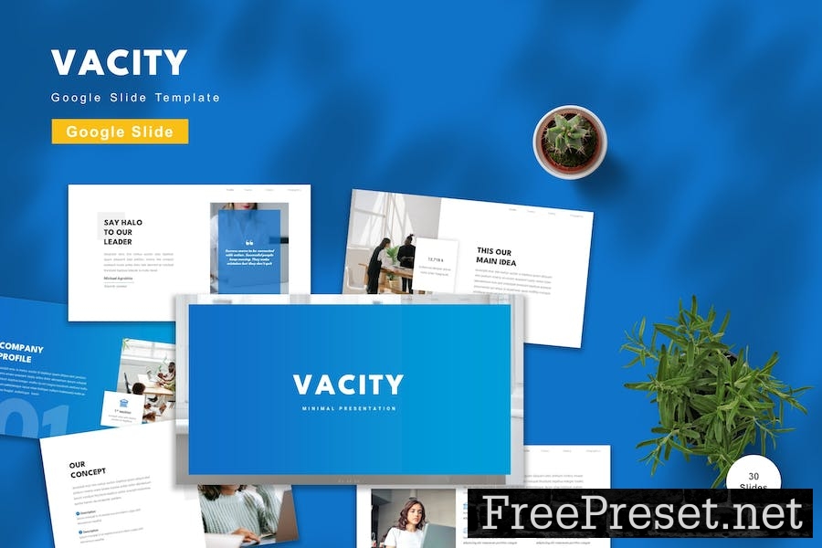 Vacity - Google Slide Template