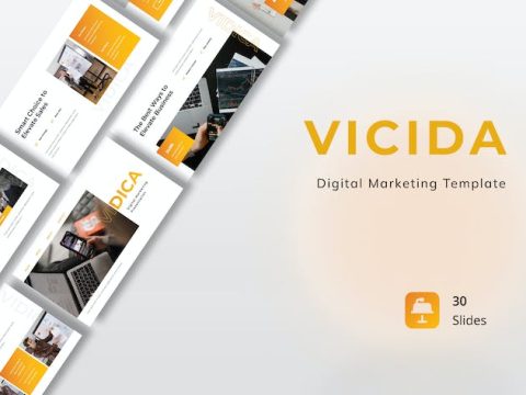 Vidica - Digital Marketing Presentation Keynote GXUYEK4