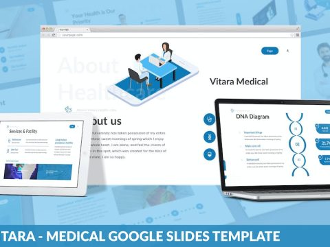 Vitara - Medical Google Slides Template MKK2HWK