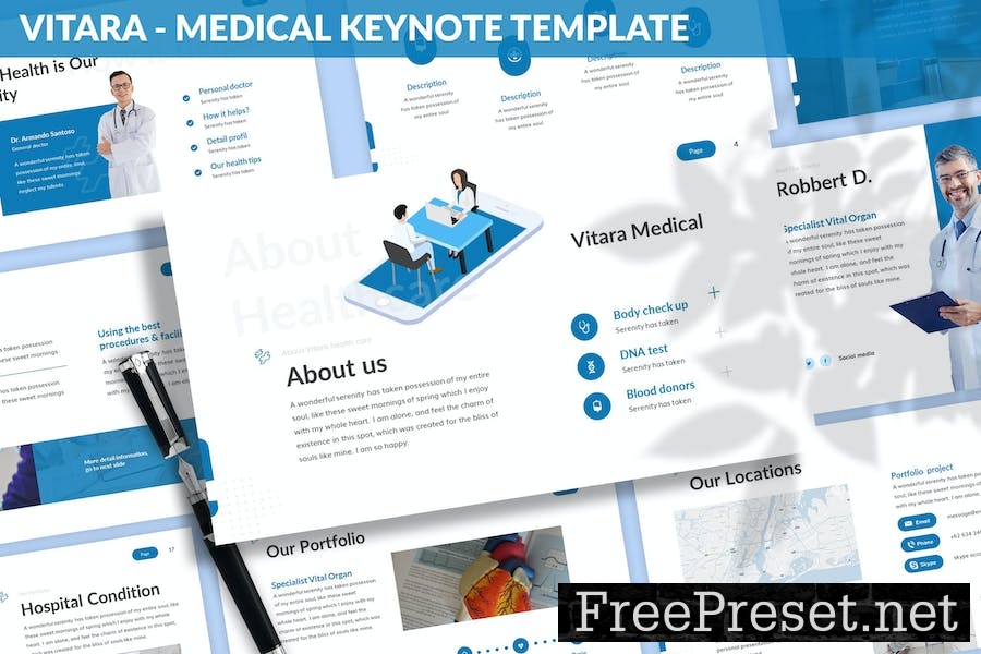 Vitara - Medical Keynote Template