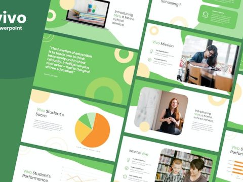 Vivo - Education Template Powerpoint CHWHENT