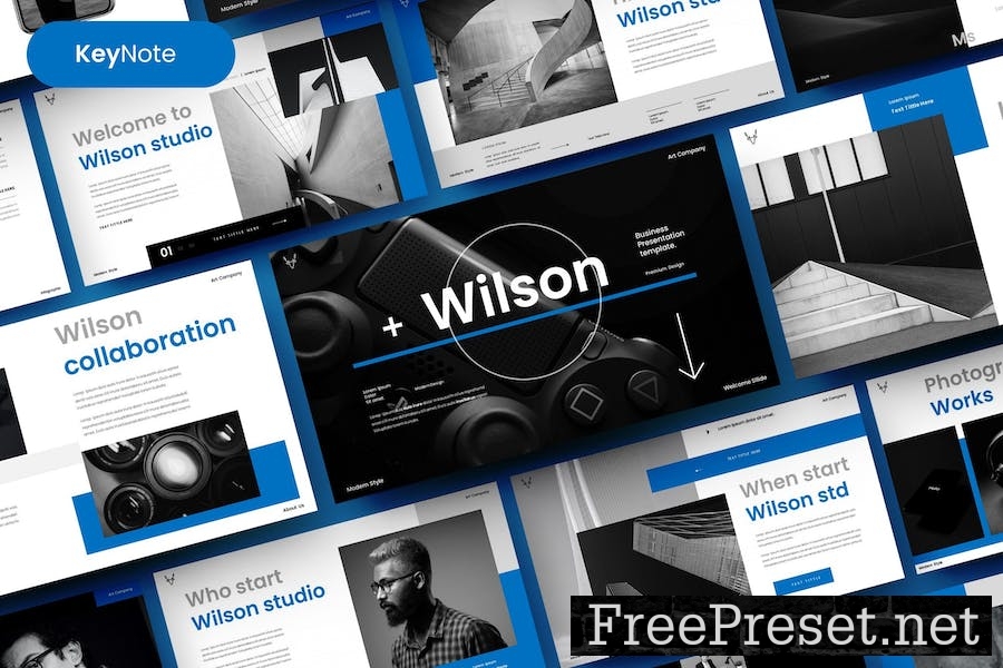 Wilson – Business Keynote Template LN9KXJT