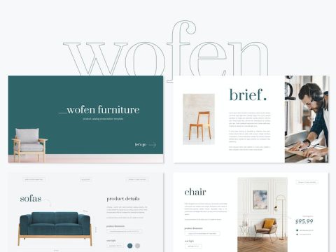 Wofen Furniture Google Slides Template 67GUR2T