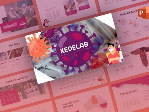 Xedelab Education PowerPoint Template EDHKNUC