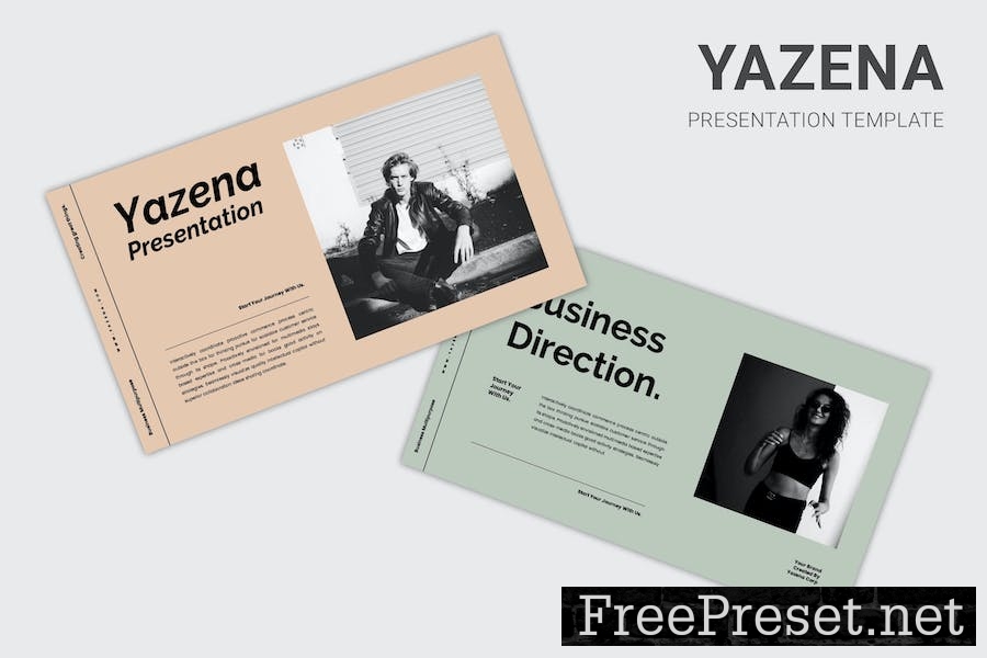 Yazena - Business Keynote Design Template 7DR8DUJ