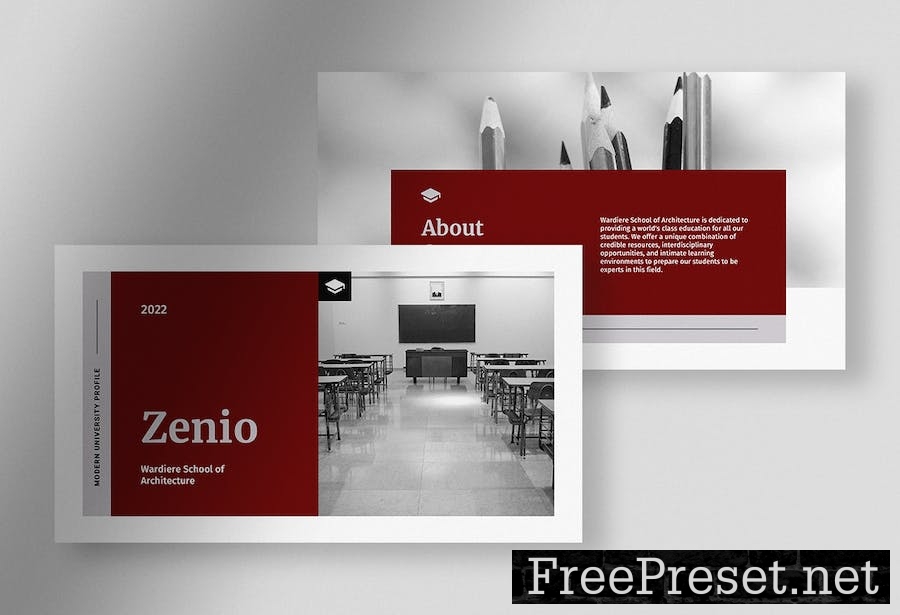 Zenio - Modern Education Presentation GXZ4DGU