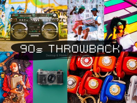 10- 90s Throwback Lightroom Presets