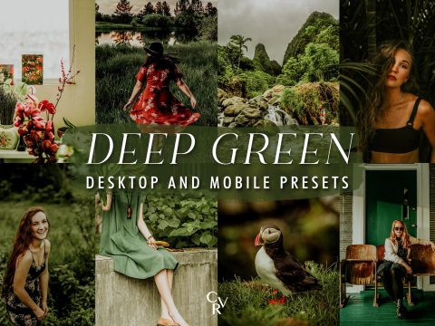 10 Deep Green Lightroom Presets