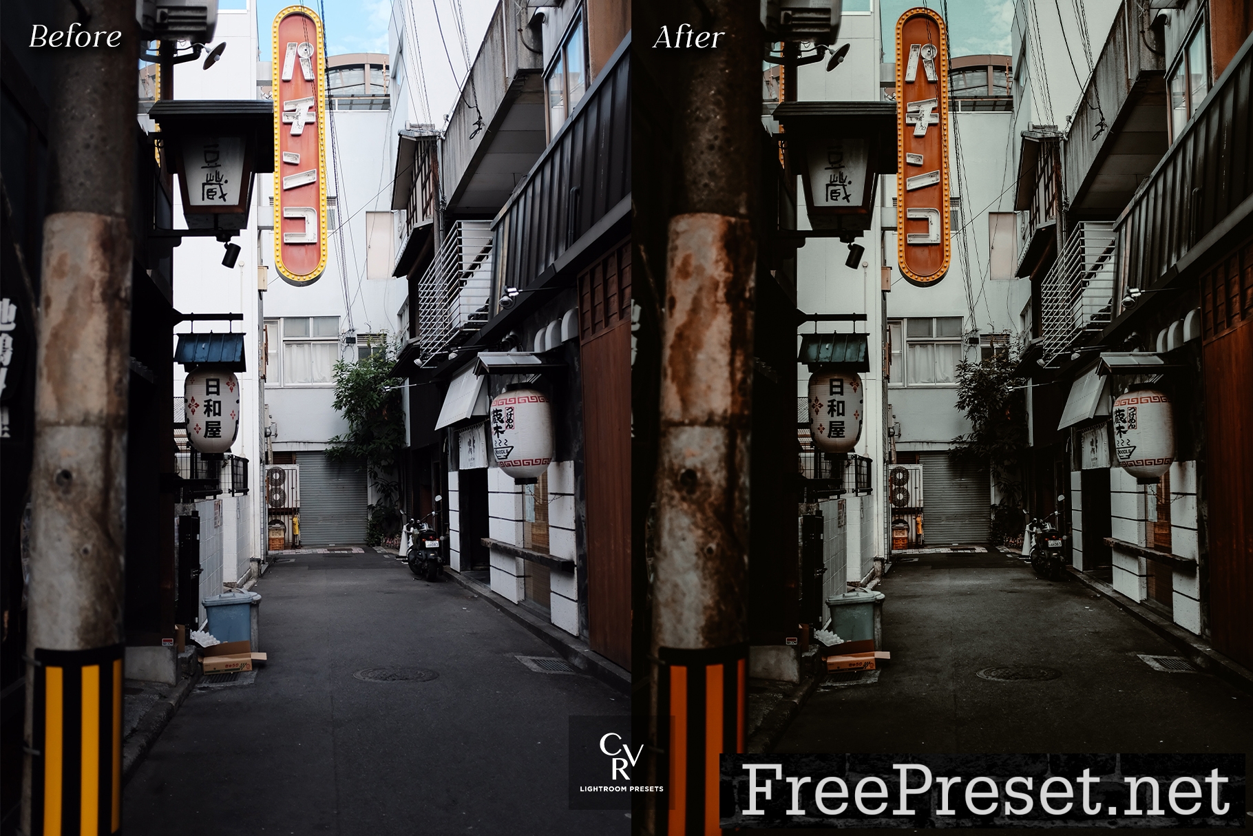 10 Street Film Lightroom Presets