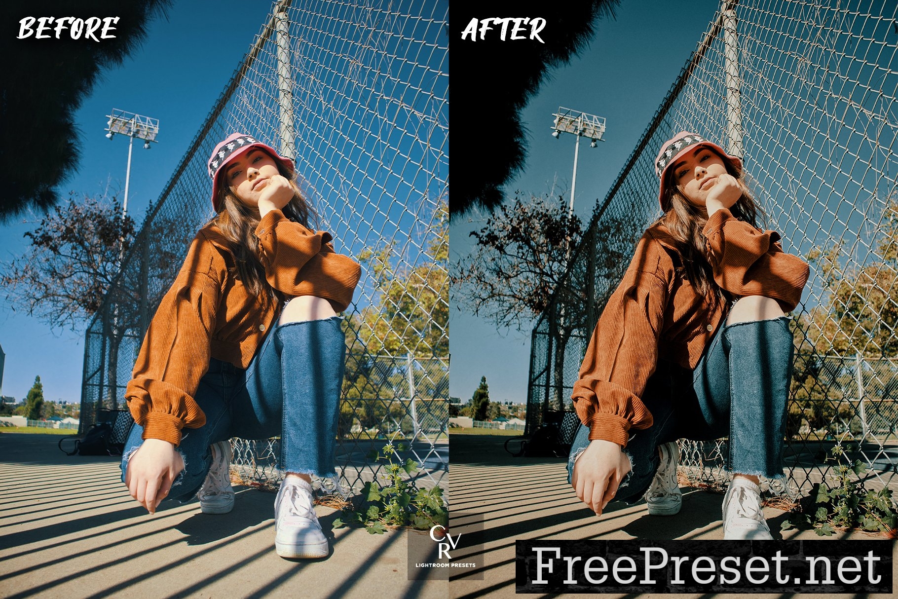 10 Street Portrait Lightroom Presets