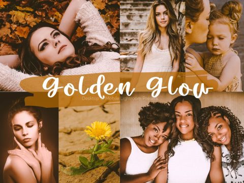 10 Warm Golden Glow Lightroom Presets