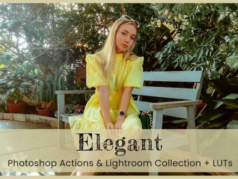 12 Elegant Photoshop Actions Presets