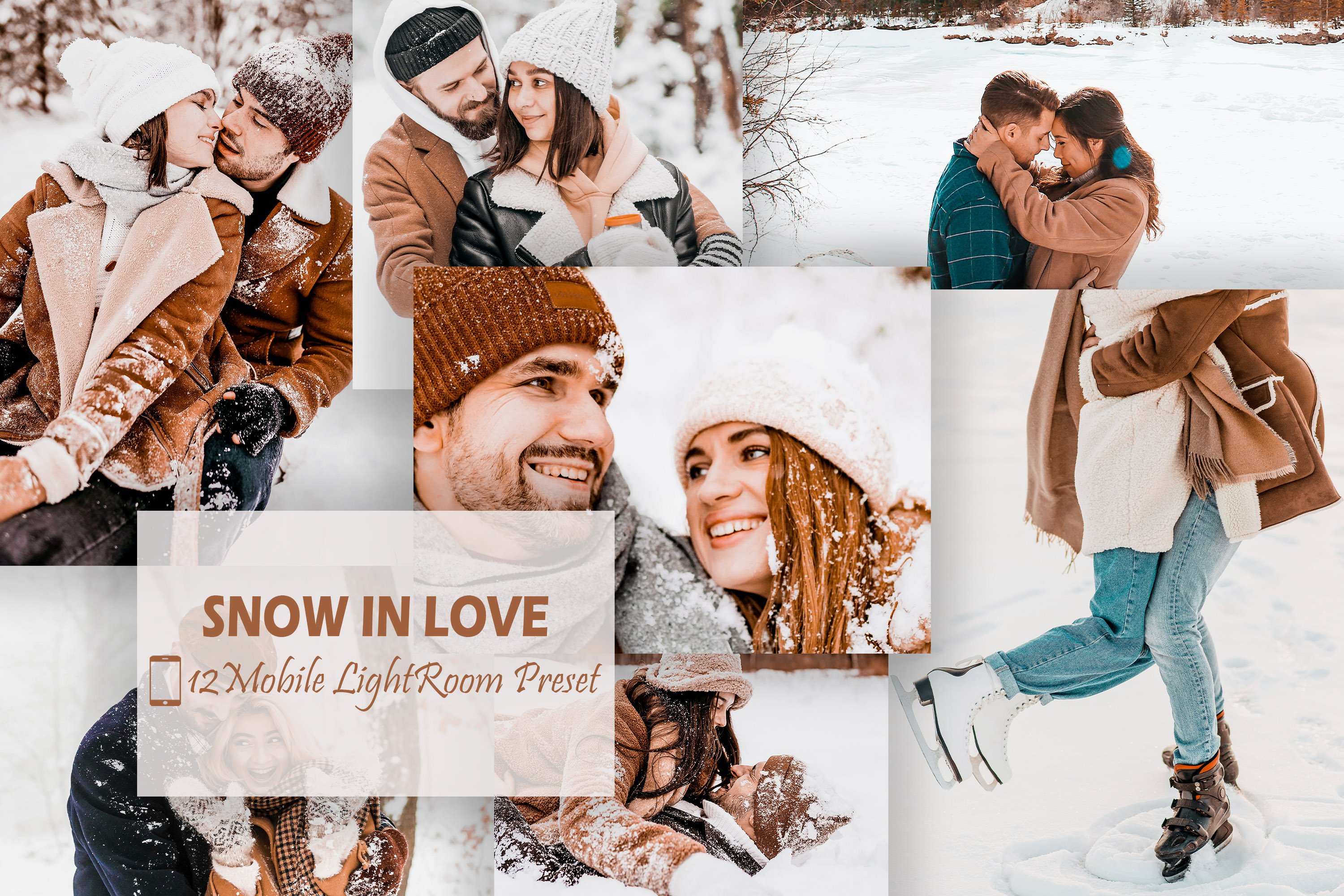 12 Lightroom Mobile, Snow in Love