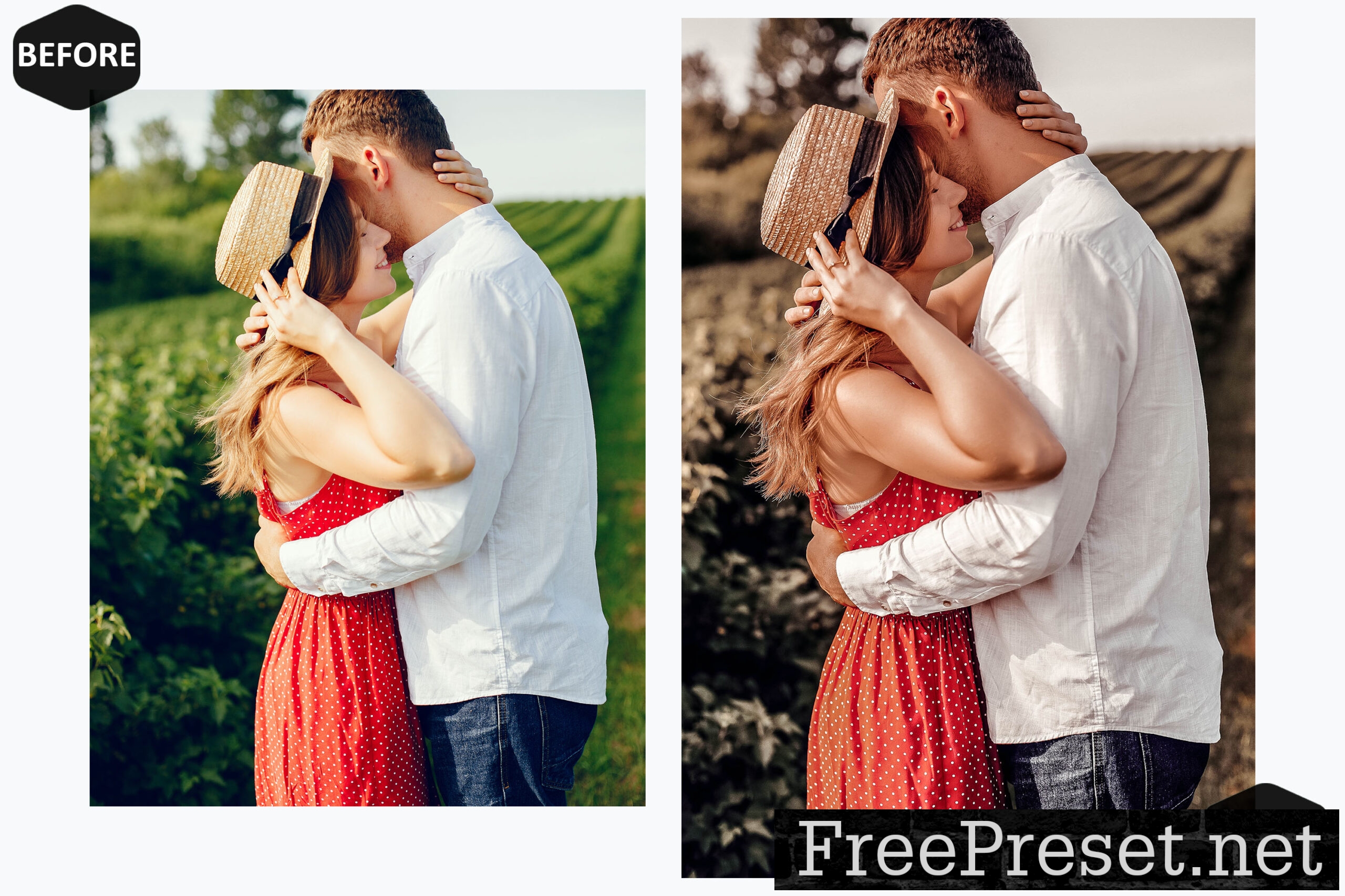 12 Love in Rustic Lightroom Presets