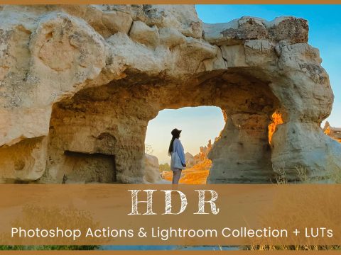 14 HDR Photoshop Actions Presets LR 12777342