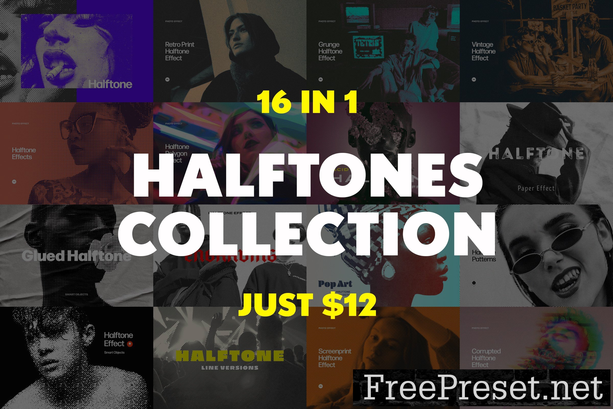 16 in One: Halftones Collection 12715538