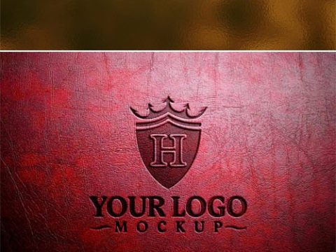 22 Realistic 3D Logo PSD Mockups Templates