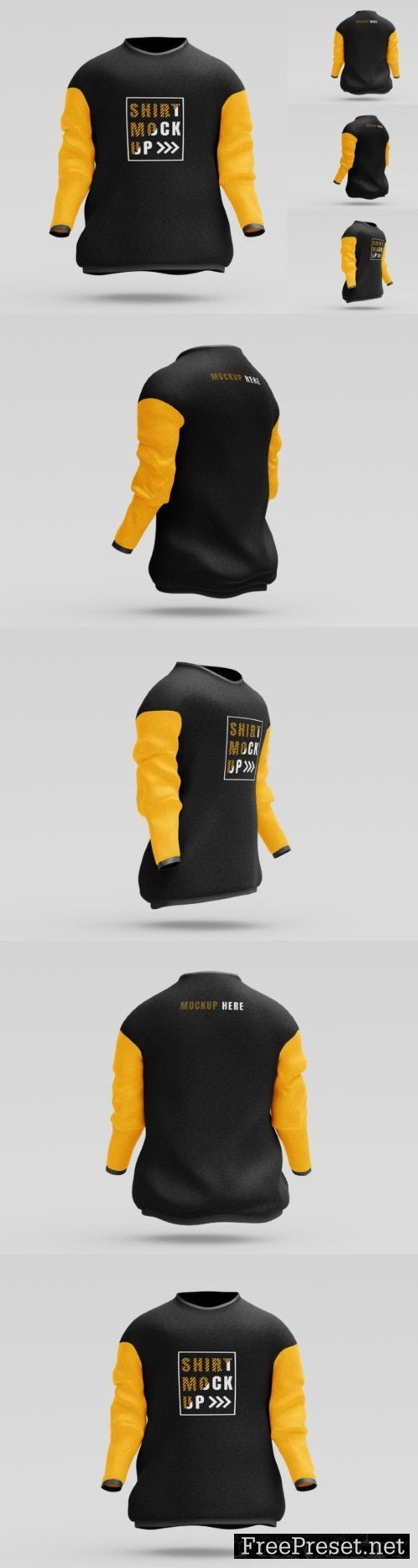 3D Custom Shirt Mockup