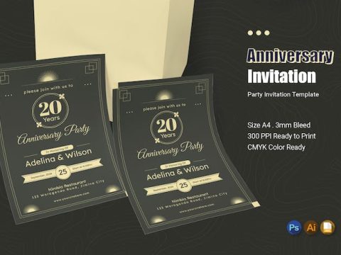 Anniversary Party Invitation