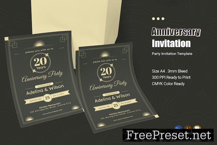 Anniversary Party Invitation