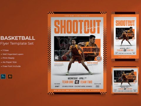 Basketball Tournament Flyer Template K97FAJT