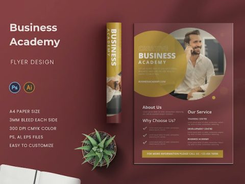 Business Academy Flyer