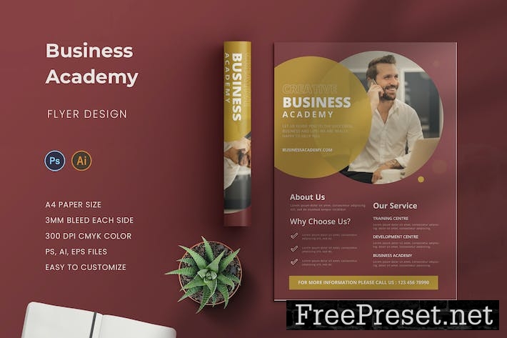 Business Academy Flyer