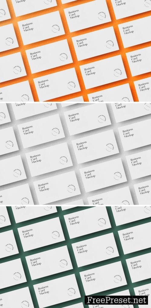 Business Cards Grid Mockup 441683228