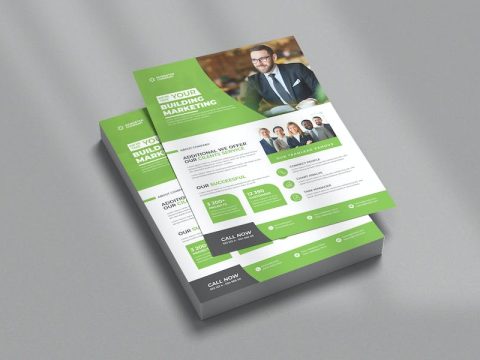 Business Company Solution Flyer Template 9RRP2RB