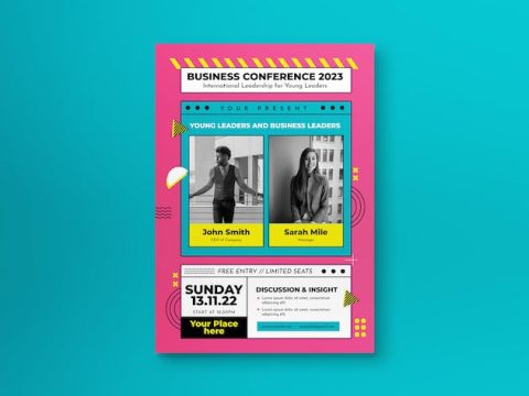 Business Conference Flyer AMQUZ62