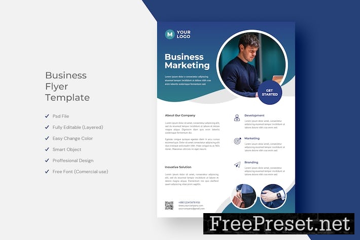 Business Flyer BFX8LZ5