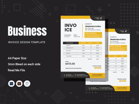 Business Invoice NHURSE4