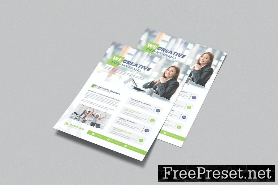 Business Solution Flyer Template FL8V4HW