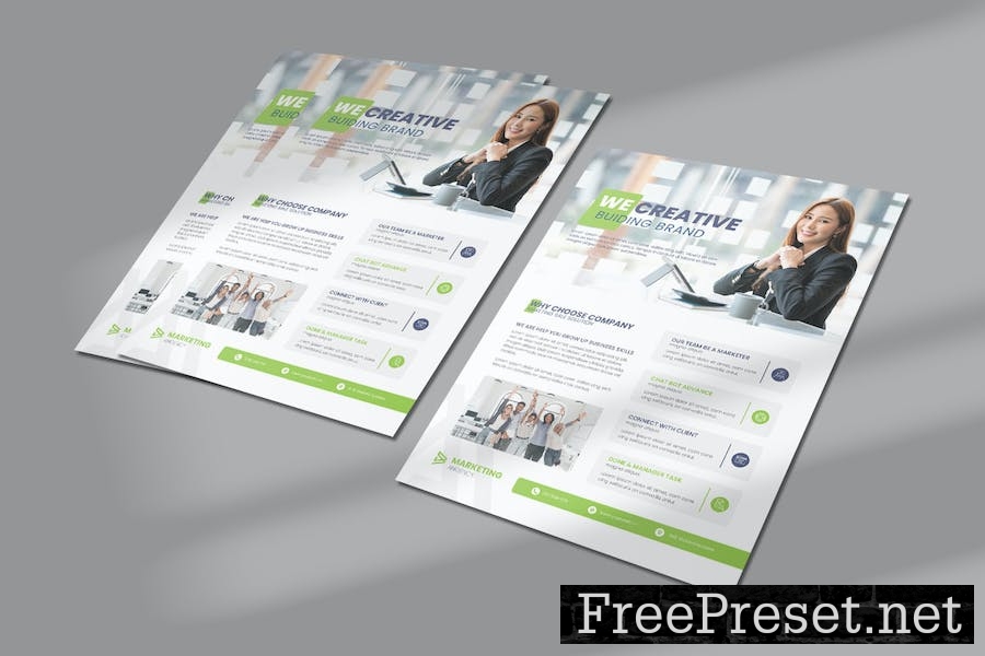 Business Solution Flyer Template FL8V4HW